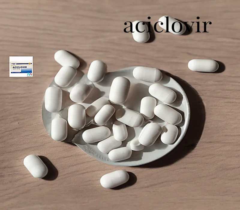 El aciclovir se vende con receta